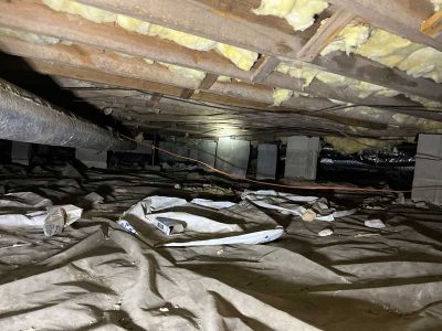 Crawl Space Encapsulation Repair