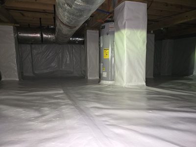 Crawlspace Waterproofing Encapsulation Project