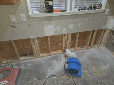 Drywall Water Damage Remediation