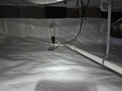 Home Crawlspace Waterproofing Project