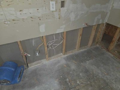 Water Damage Restoration With Air Movers