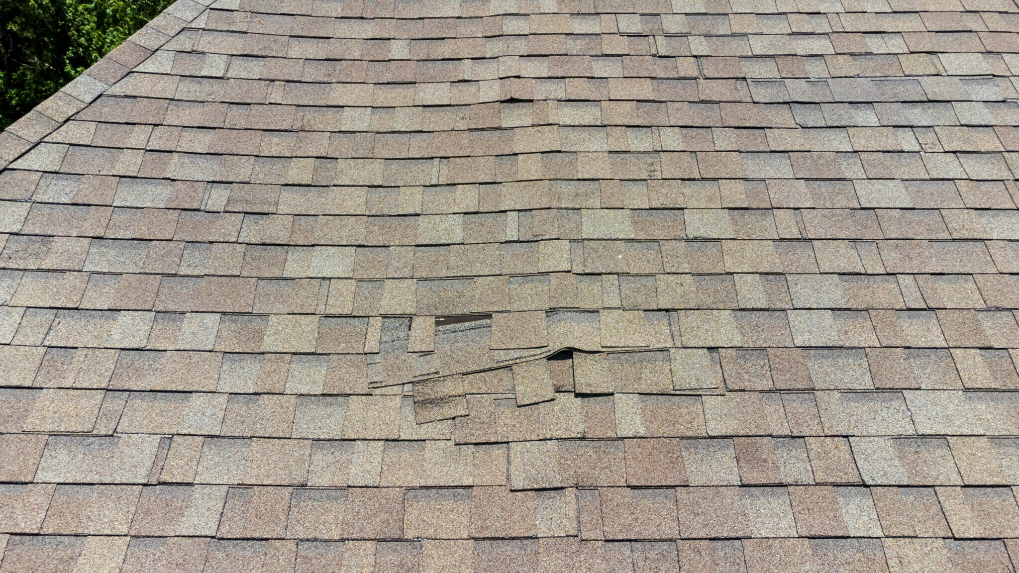 Roofing Damage in Hixson TN